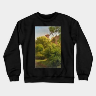 Gardens Below the Palace Walls Crewneck Sweatshirt